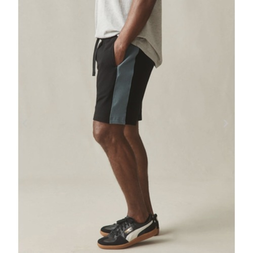 NEW American Giant Shorts‎ Mens Large Colorblock French Terry Sweatshort USA